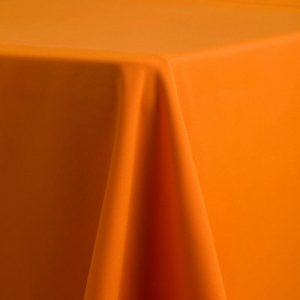 Polyester Orange Linen