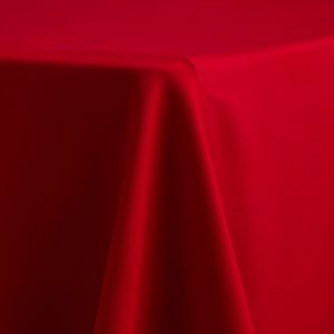 Polyester Red Linen