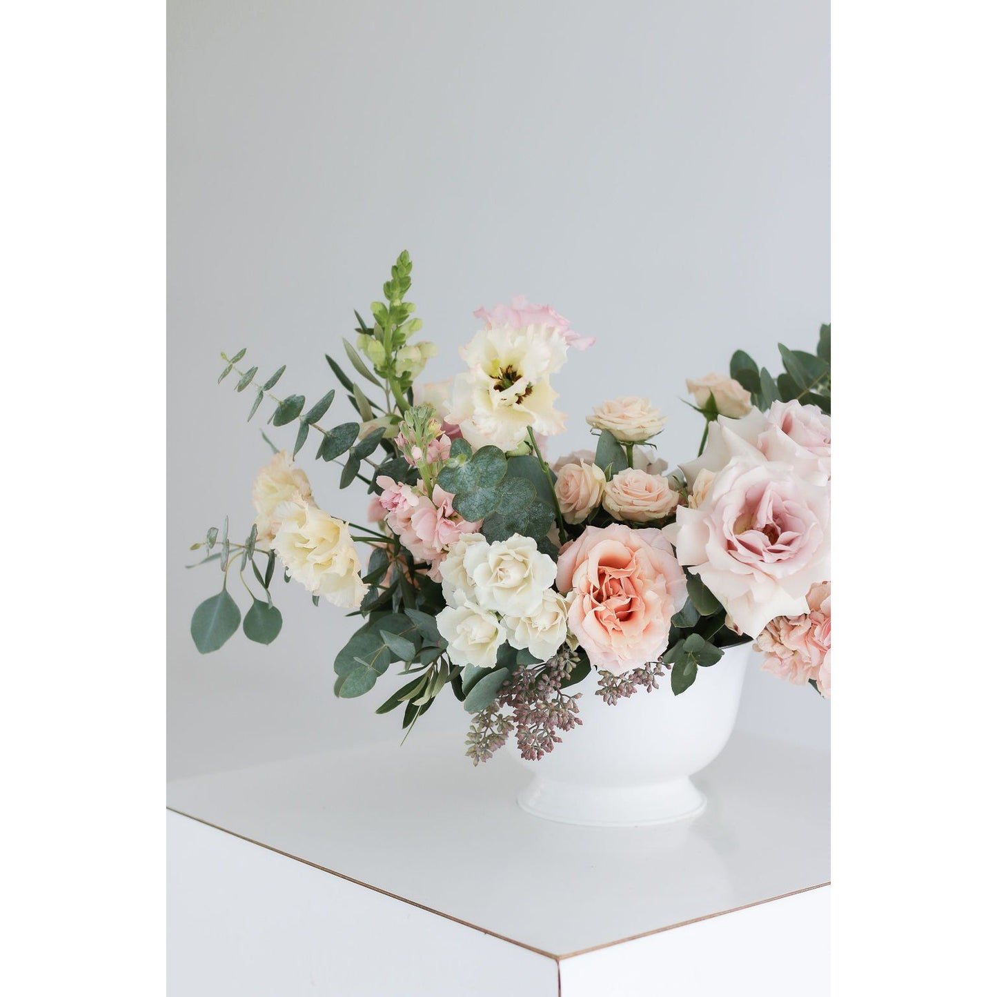 Peach & Blush Centerpiece