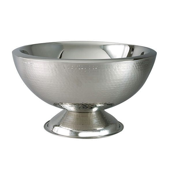 Double Wall Hammered 3 Gallon Punch Bowl
