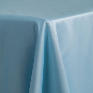 Satin Lamour Ice Blue Linen