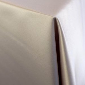 Satin Lamour Sand Linen