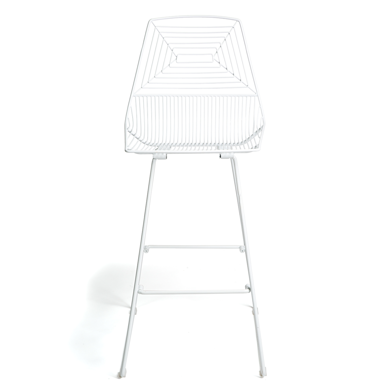 High Wire Bar Stool White