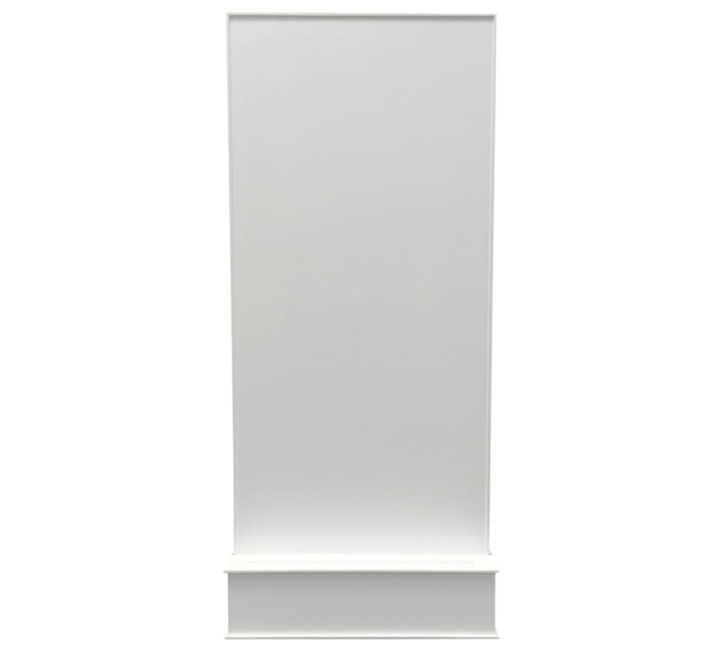 Display Wall Partition - White