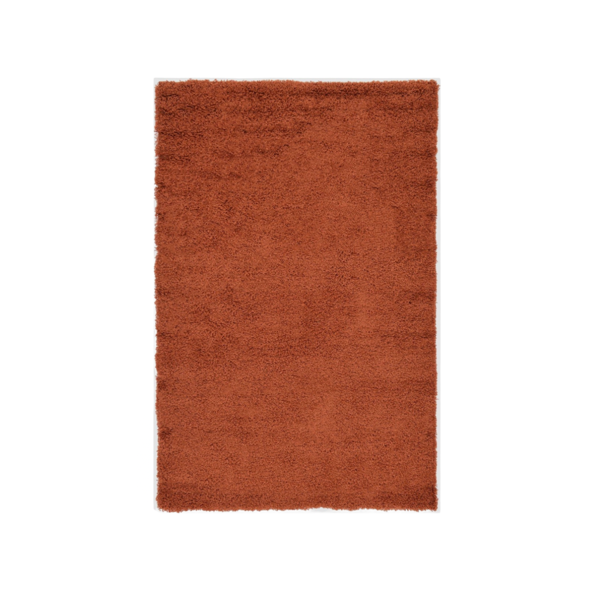 Shag Rug - Burnt Orange