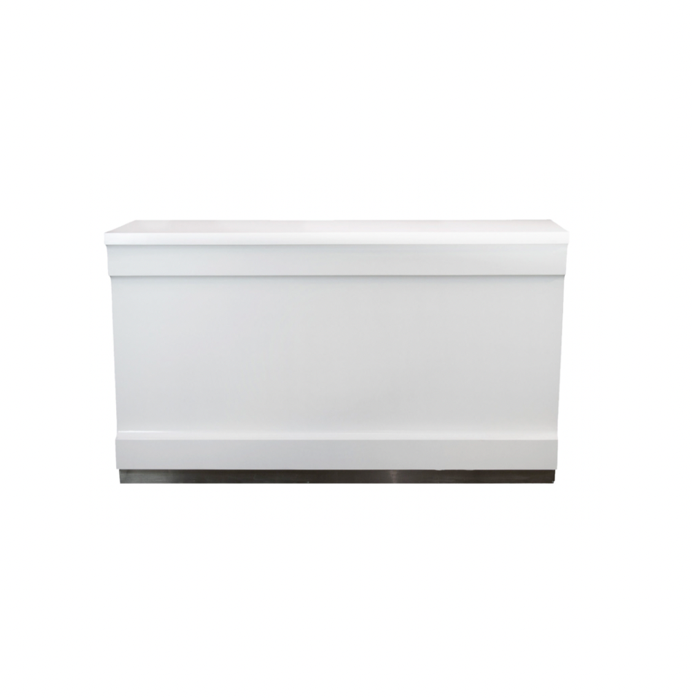 Bianco 6′ Bar – White Lacquer