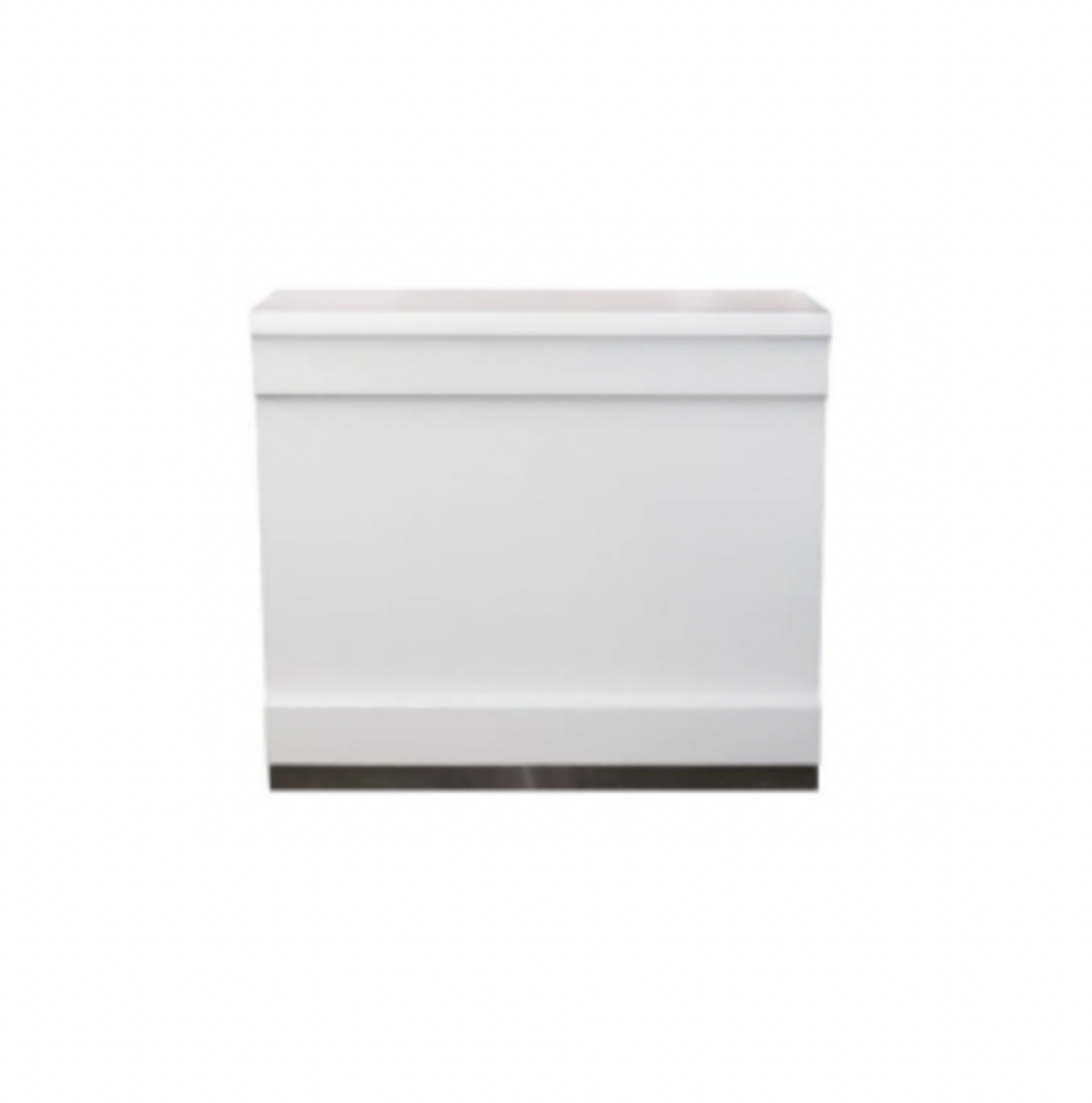 Bianco 4′ Bar – White Lacquer