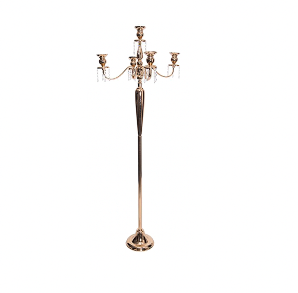 Gold Bohemian Candle Holder – Tall