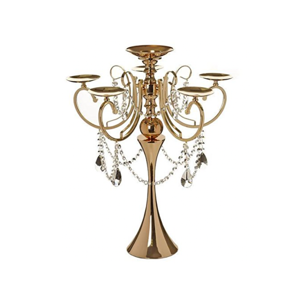 Gold Bohemian Candle Holder – Small