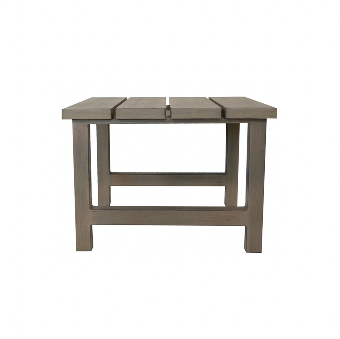 Barbados Side Table – Taupe Grey