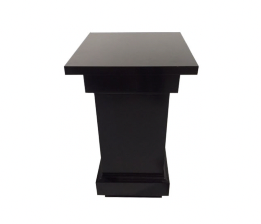 Jet Cocktail Table – Black Lacquer