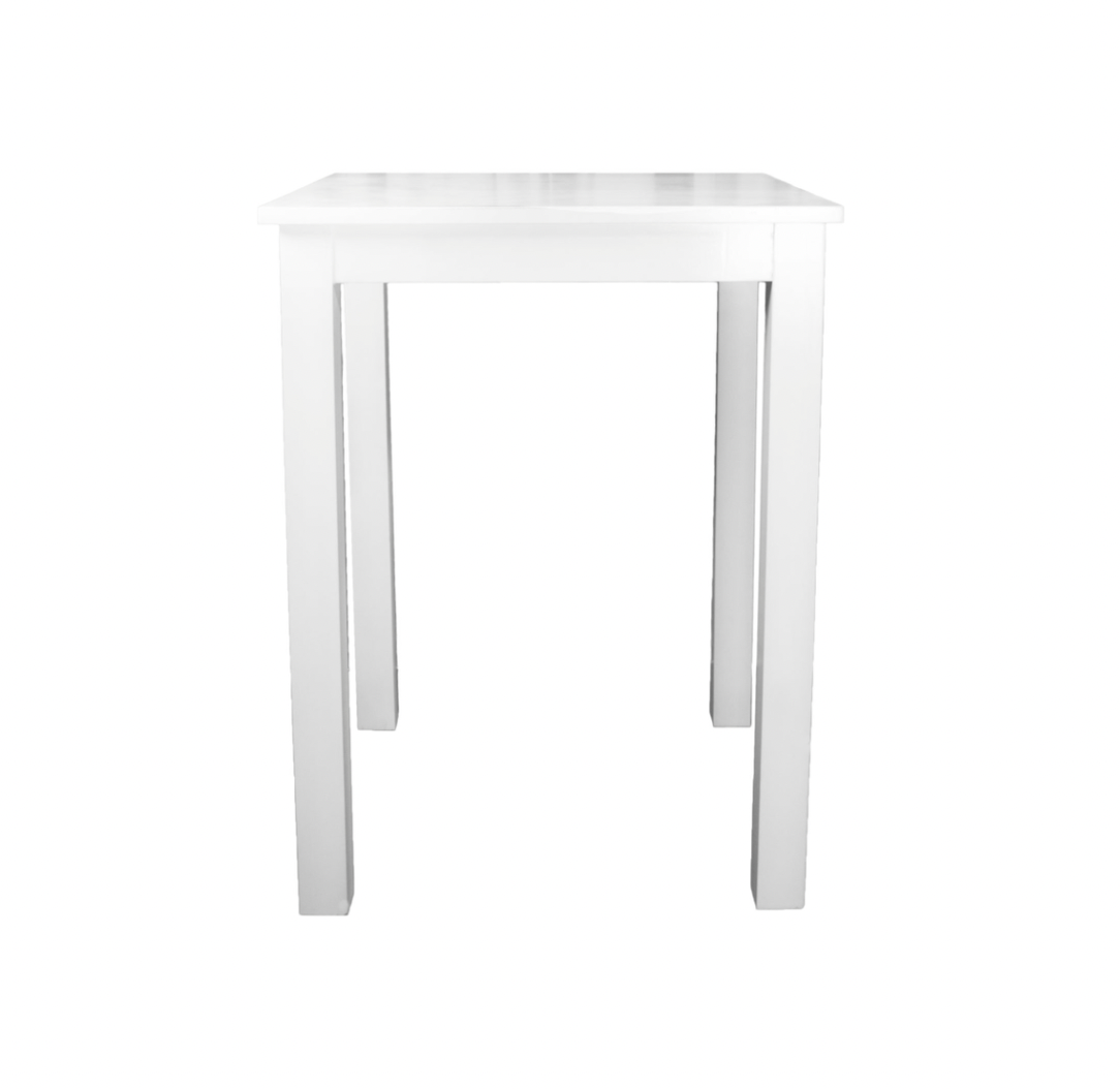 Russell Pub Table – White Lacquer