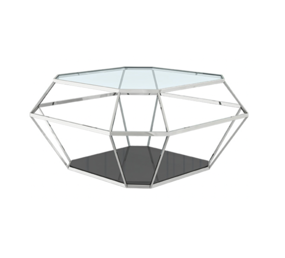 Diamond Coffee Table – Silver