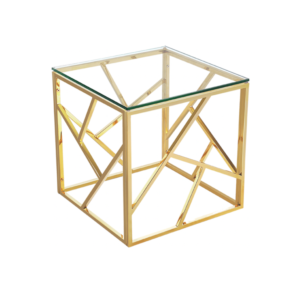 Harlow Side Table – Gold