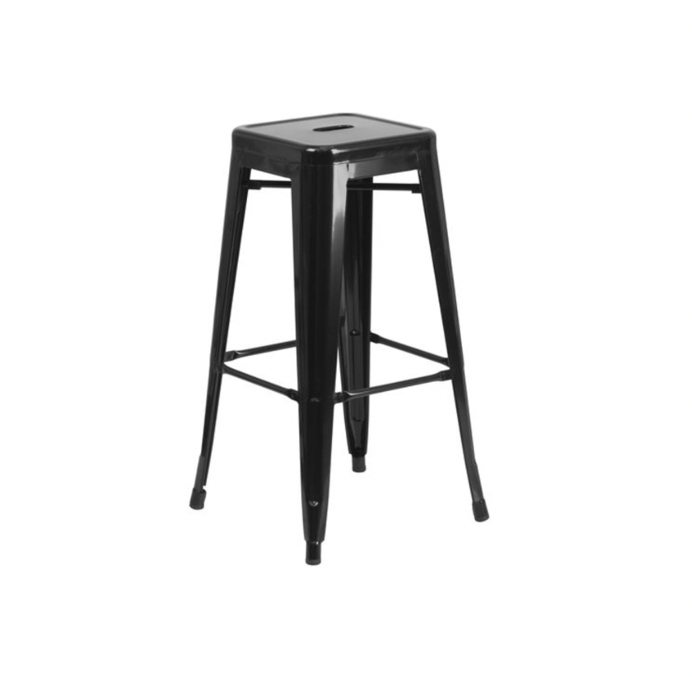 Axel Metal Bar Stool – Black