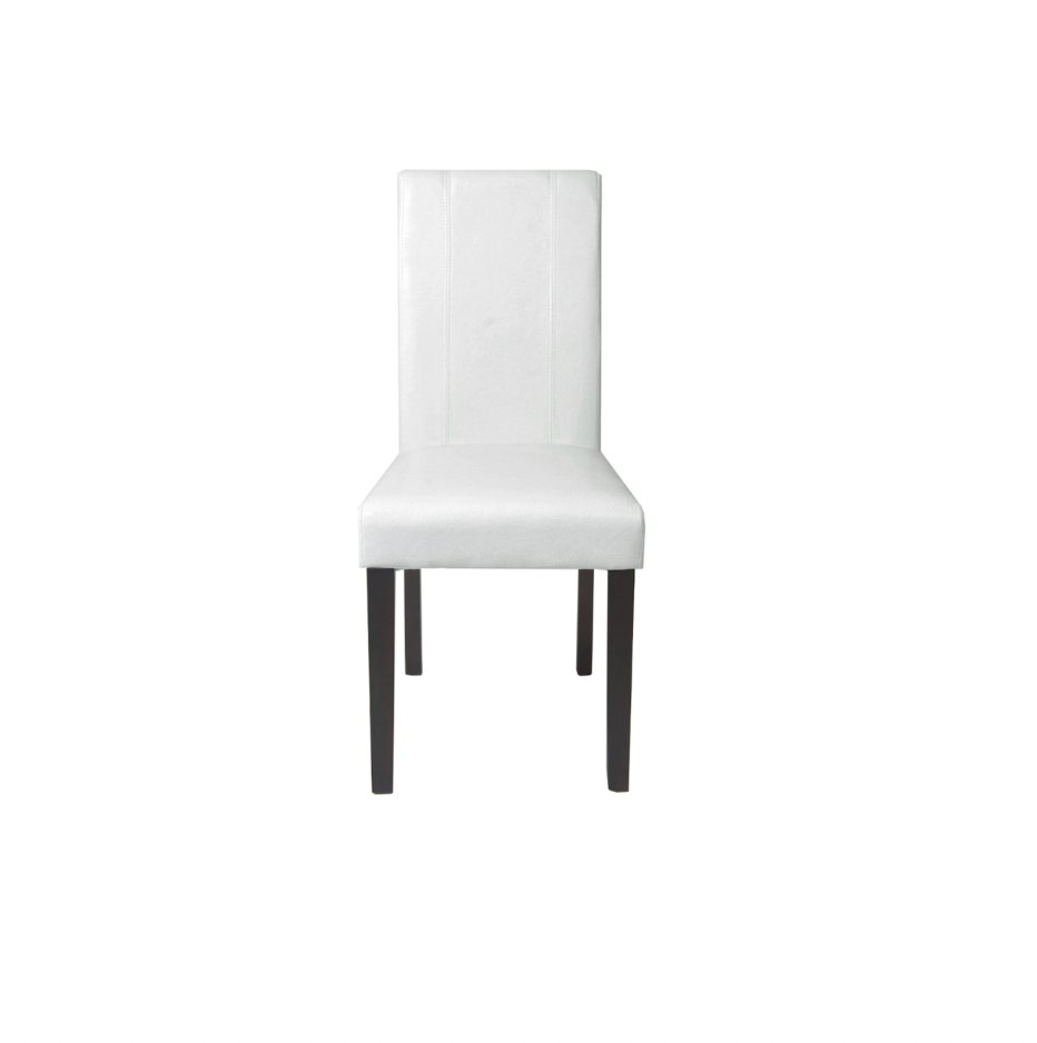 Frost Dining Chair – White Leather