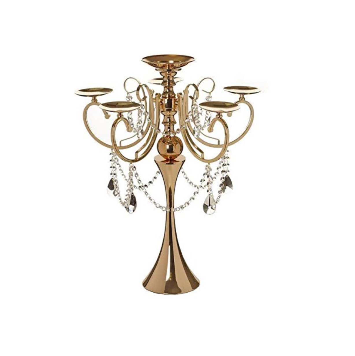 Gold Bohemian Candle Holder – Small