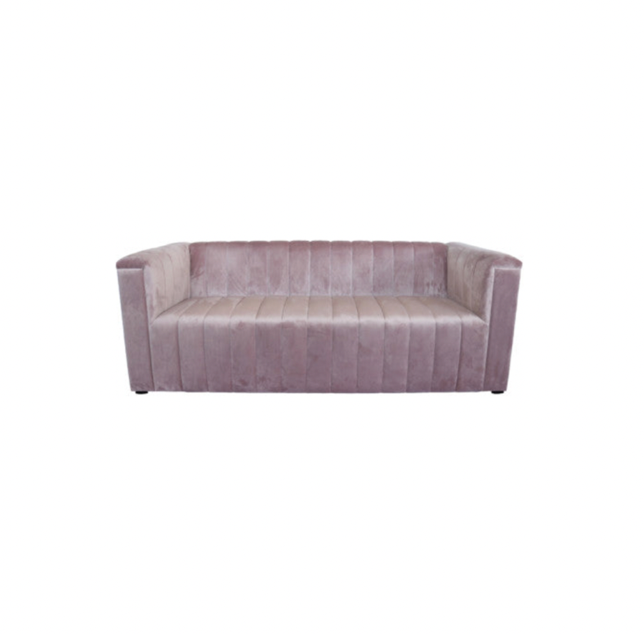Alexis Sofa – Dusty Rose Velvet