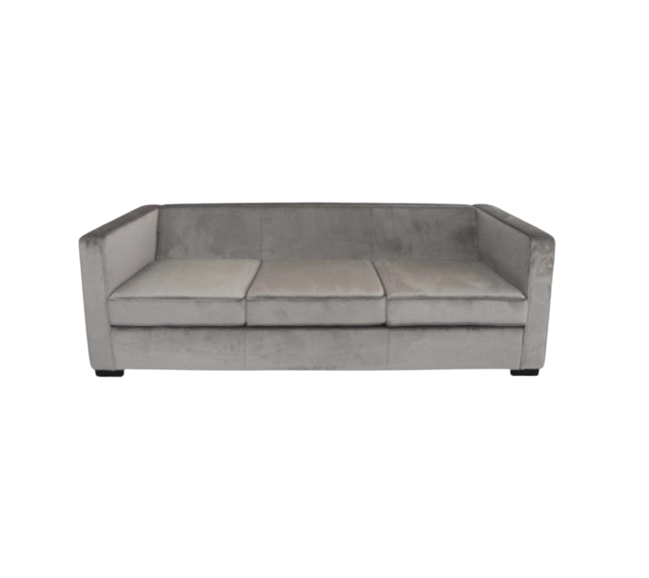 Jayson Sofa – Platinum Velvet