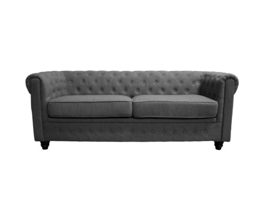 Cambridge Sofa – Charcoal Linen
