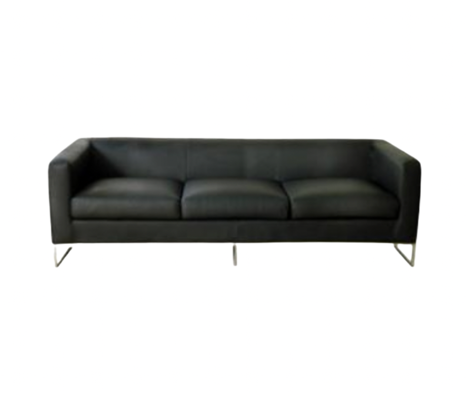 Costello Sofa – Black Leather