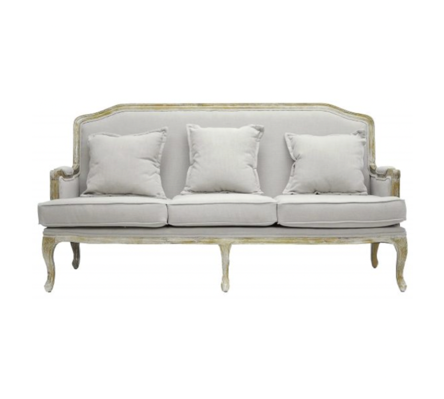 Annabelle Sofa – Light Grey Linen