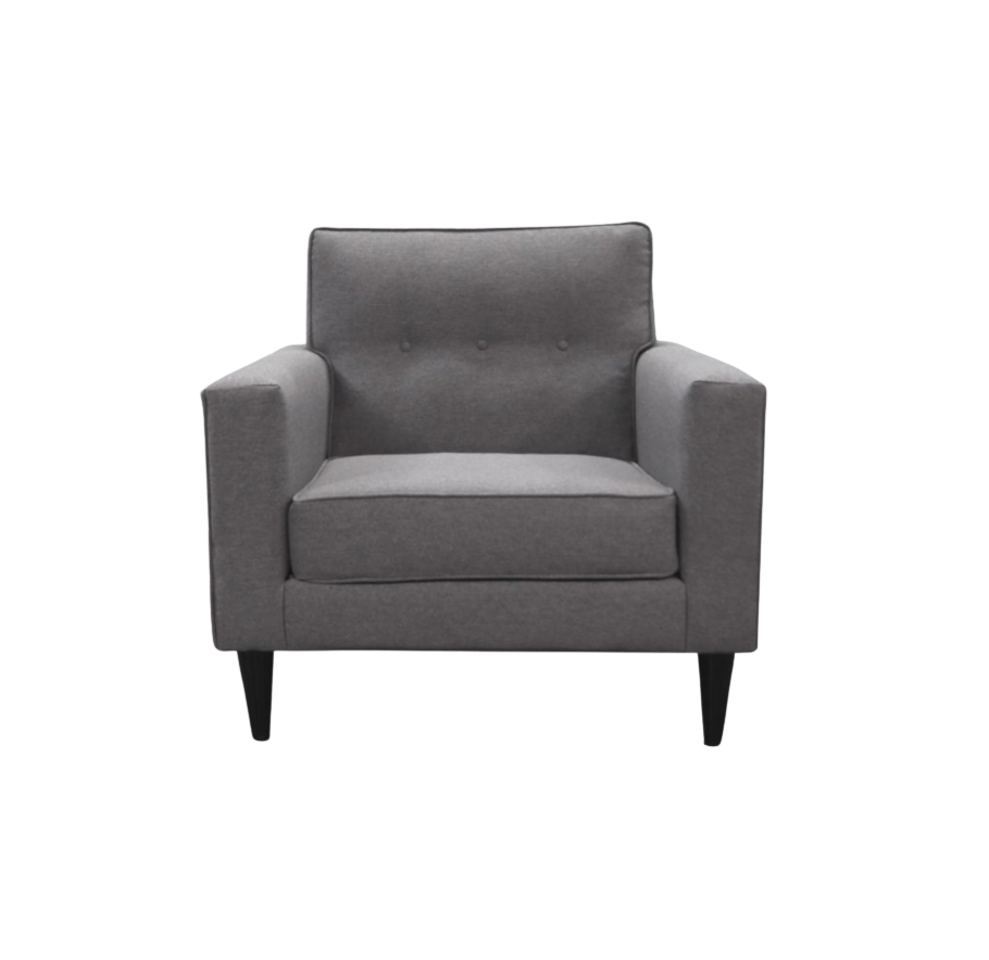 Lloyd Chair – Grey Linen Weave