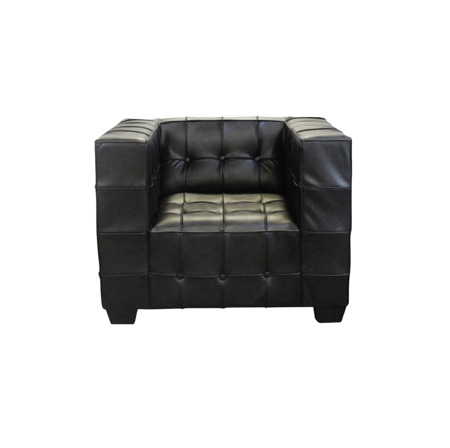 Zoe Chair – Black Leather