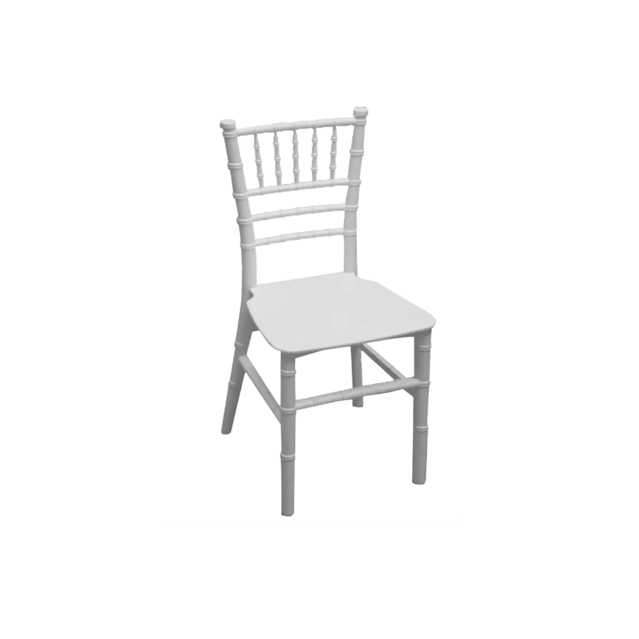 Children's White Resin Chiavari Chair