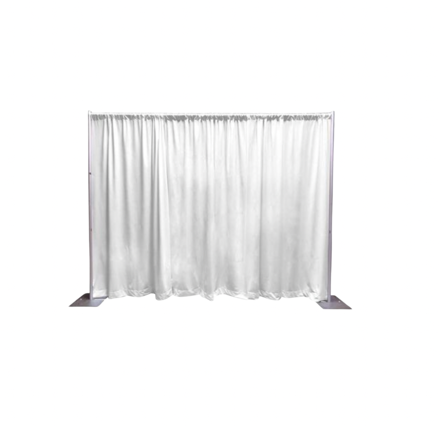 23ft. High White Pipe and Drape - Per Linear Foot