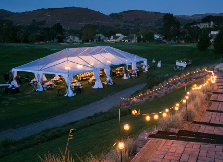 30'x90' Clear Premium Frame Tent / Canopy