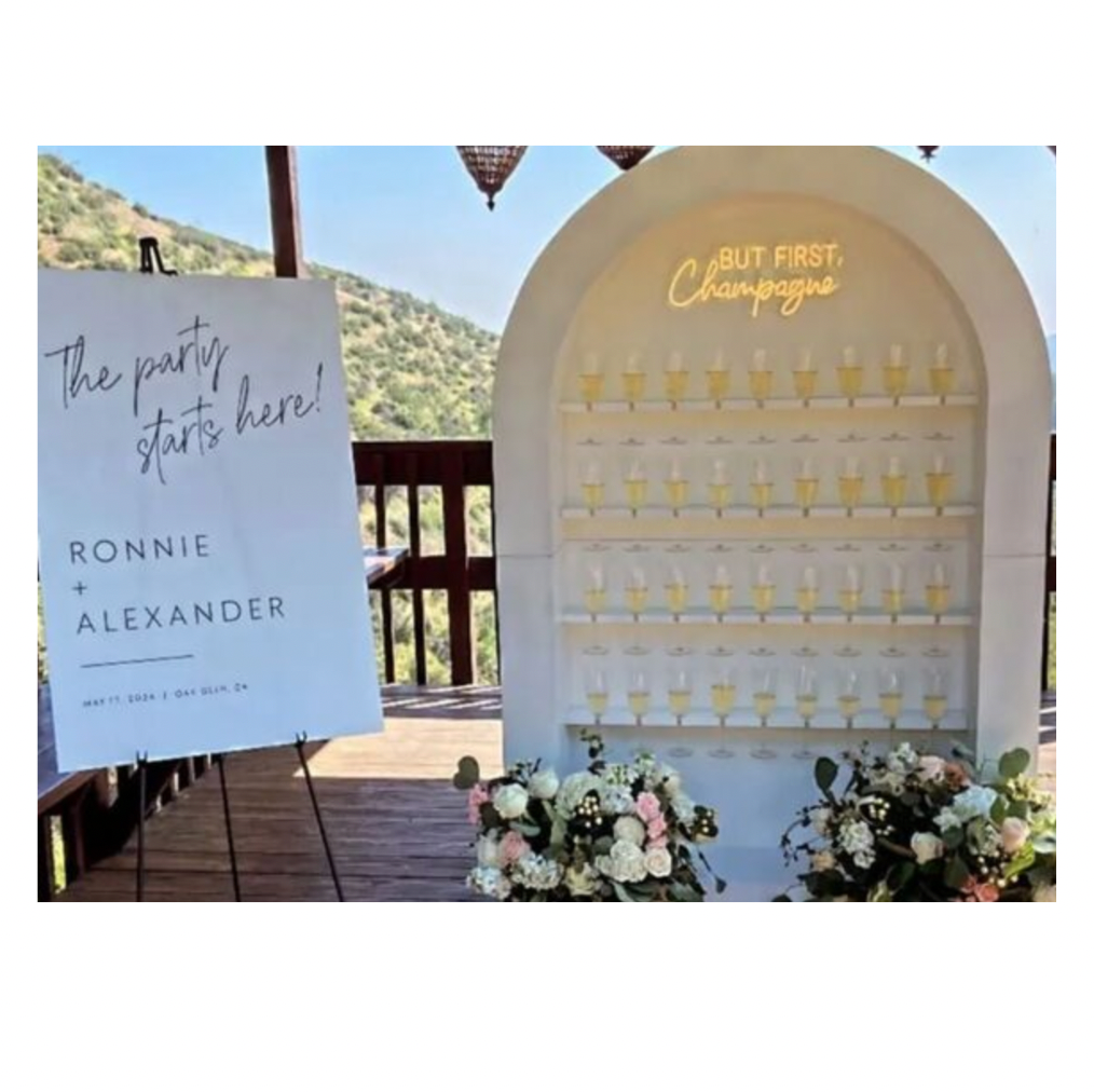 Champagne Wall
