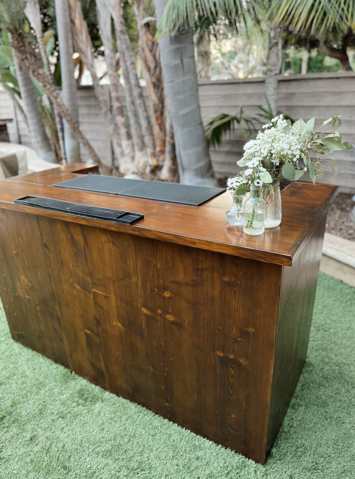 Farm House Wooden Bar