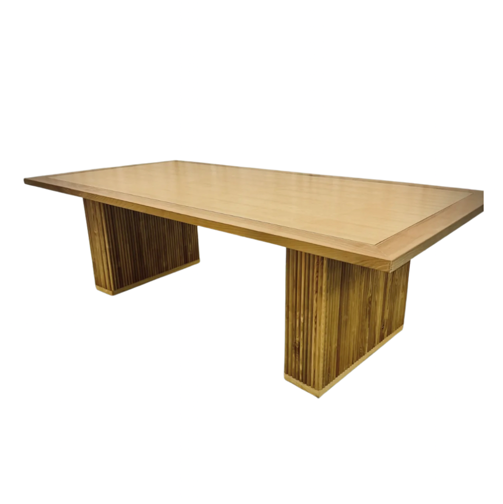 Natural Ripple Dining Table