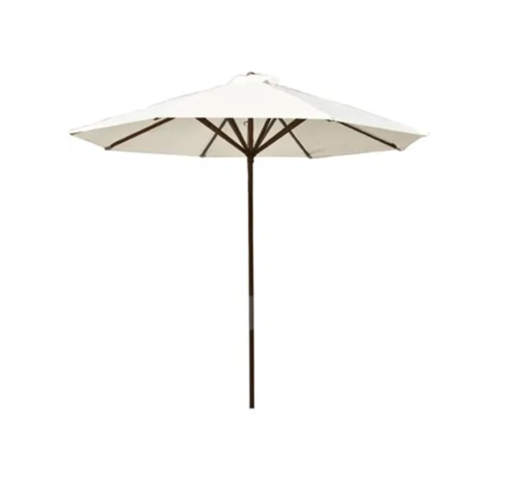 9' Natural Market Umbrella