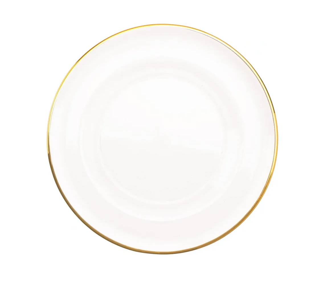Gold Rim Charger