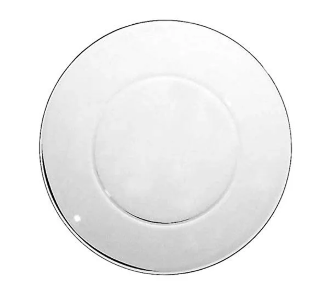 Clear Dinner Plate
