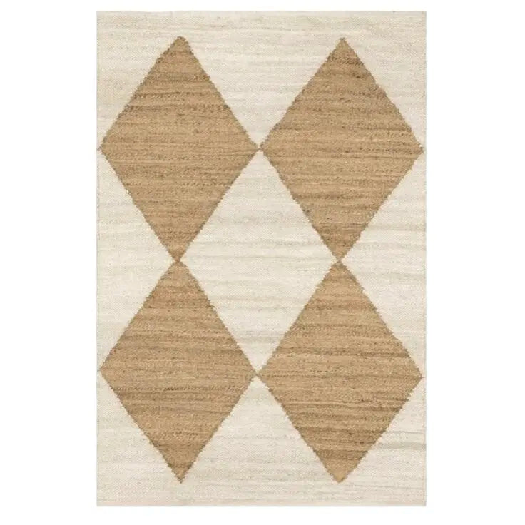 Diamond Rug - Ivory
