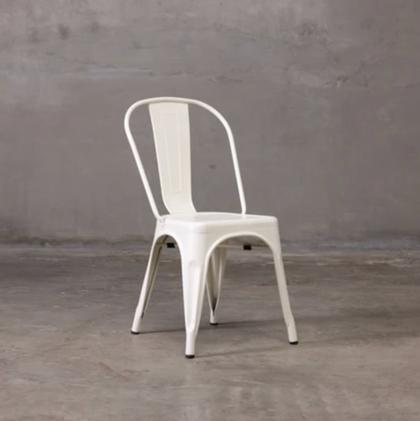 Metal Chair (White)