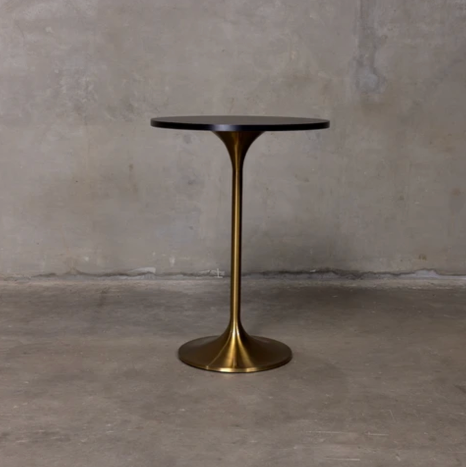 Tulip Pub Table - Black