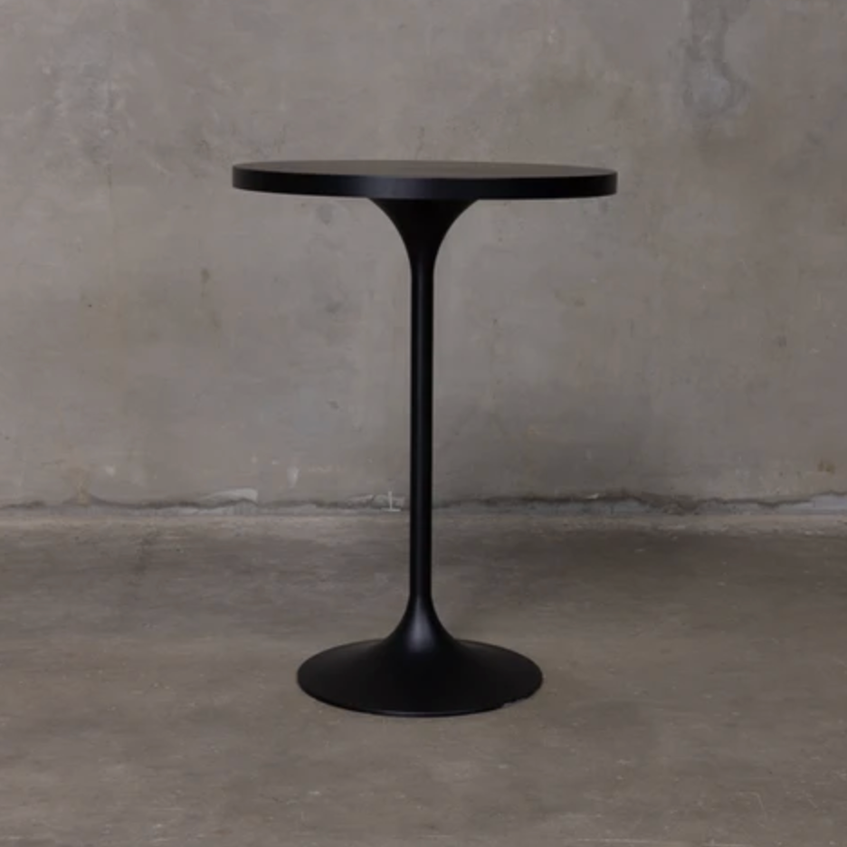 Tulip Pub Table - All Black