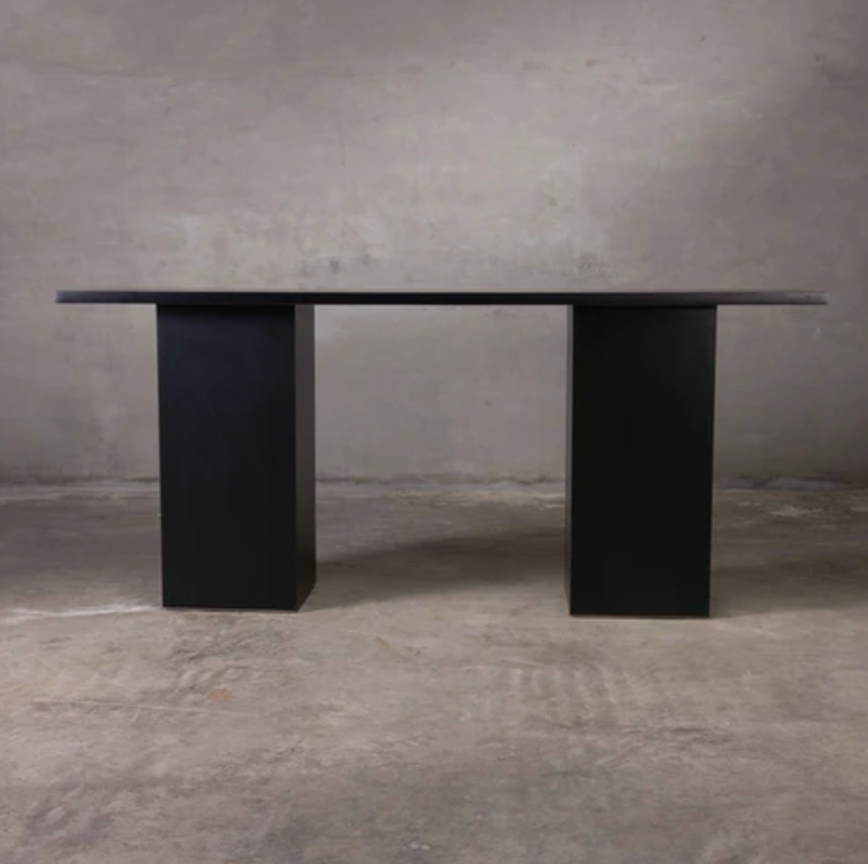 Platform Long Pub Table - Black