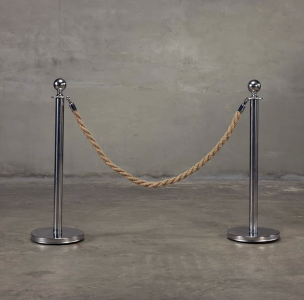 Stanchion Ball (Multiple Rope Colors)