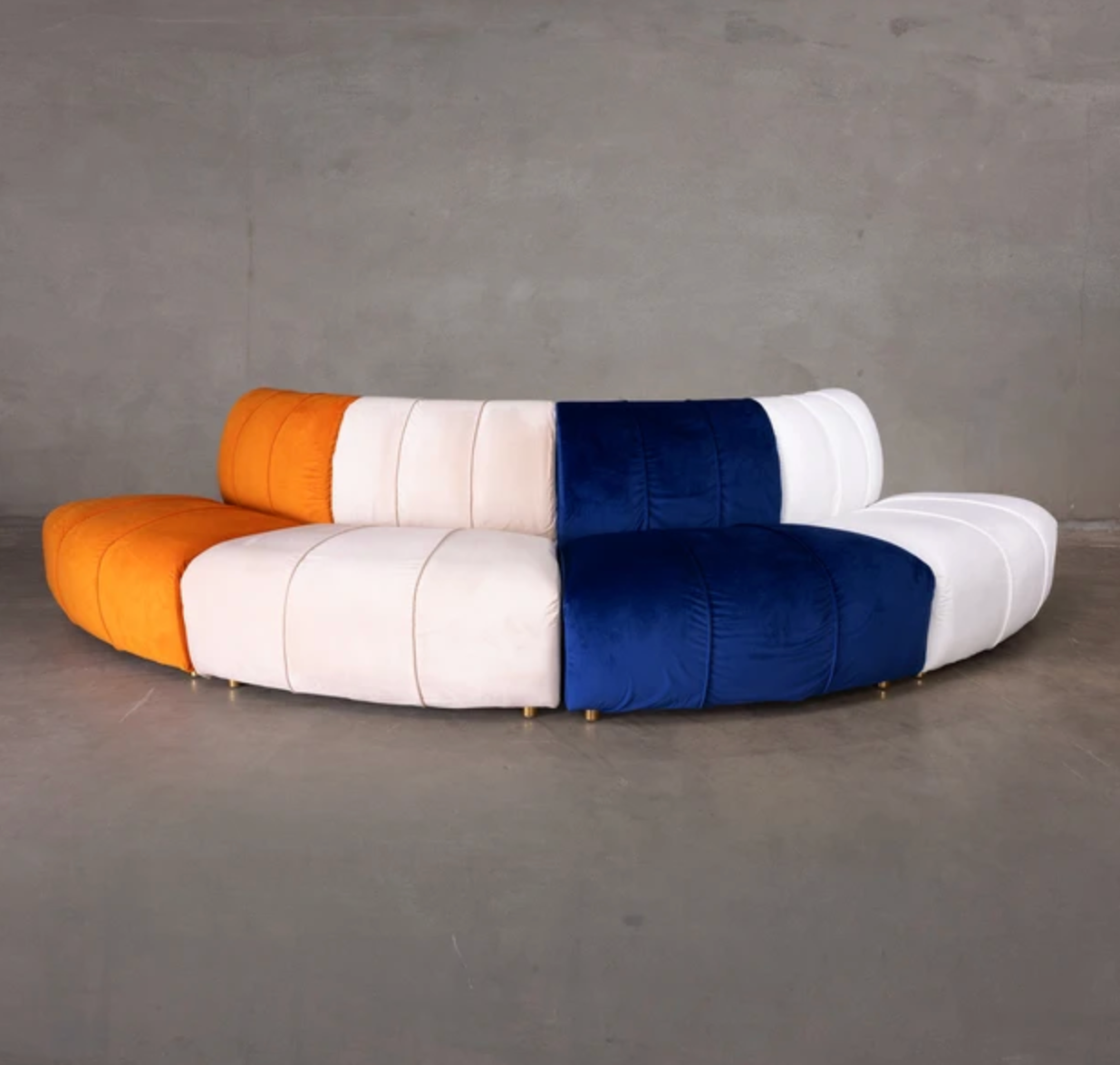 Velvet Sofa - Multiple Colors