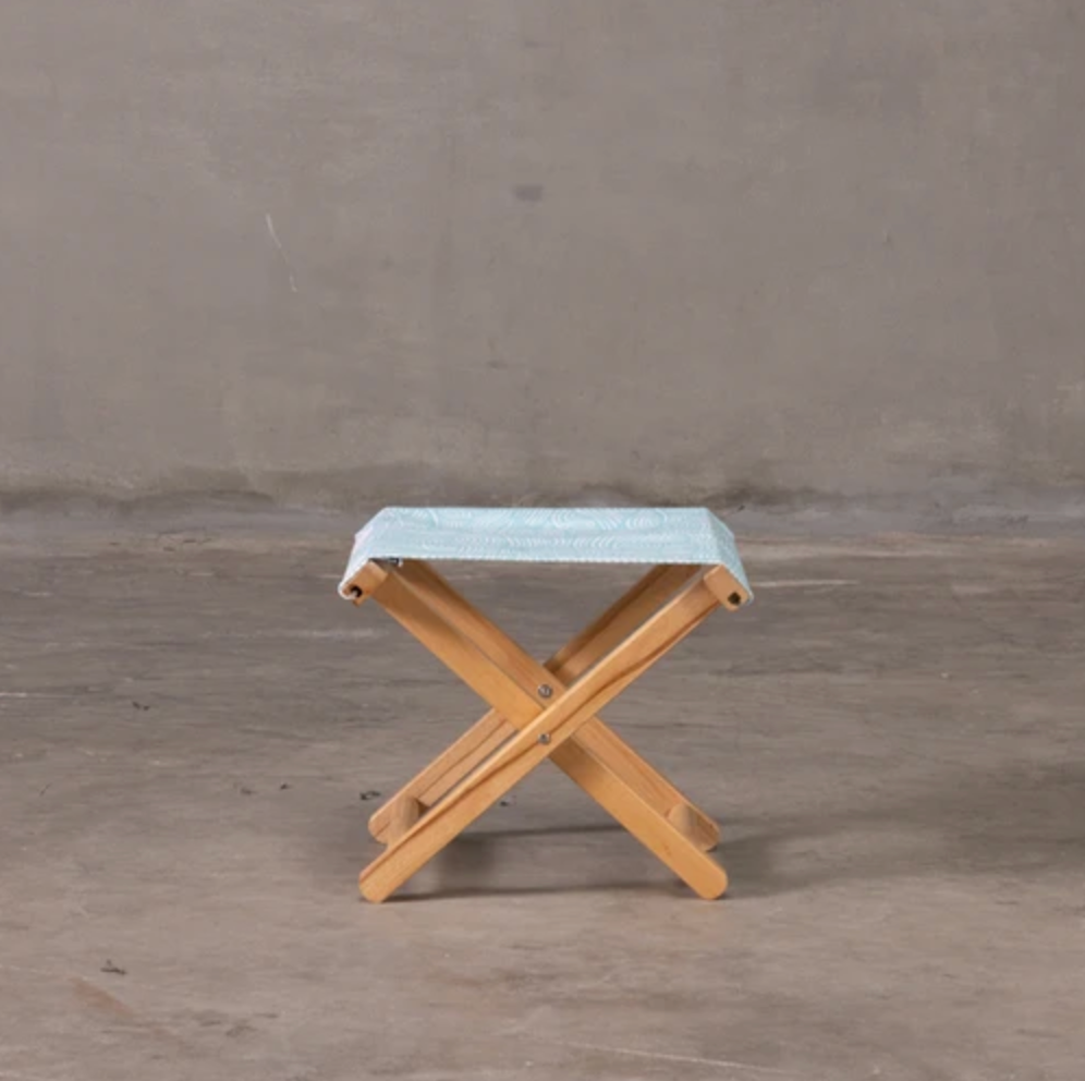 Folding Stool - Blue