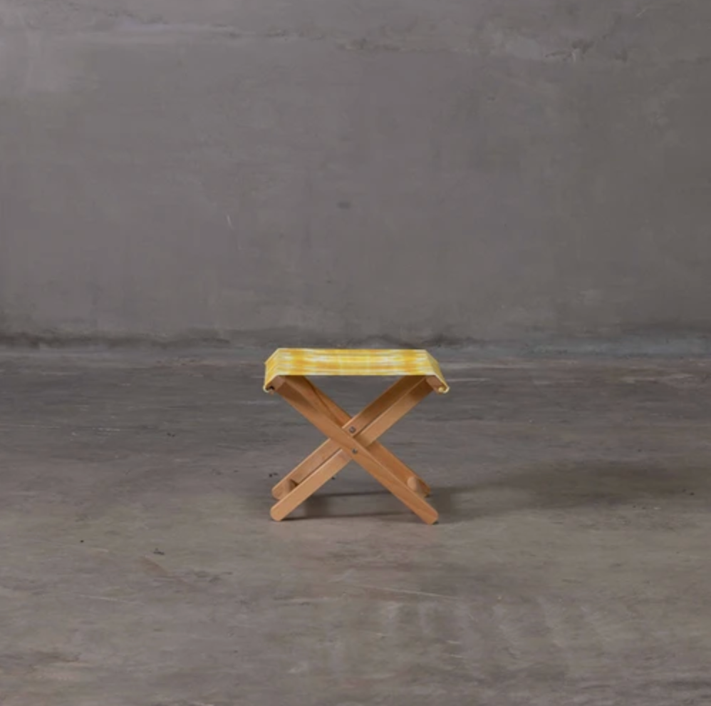 Folding Stool - Yellow