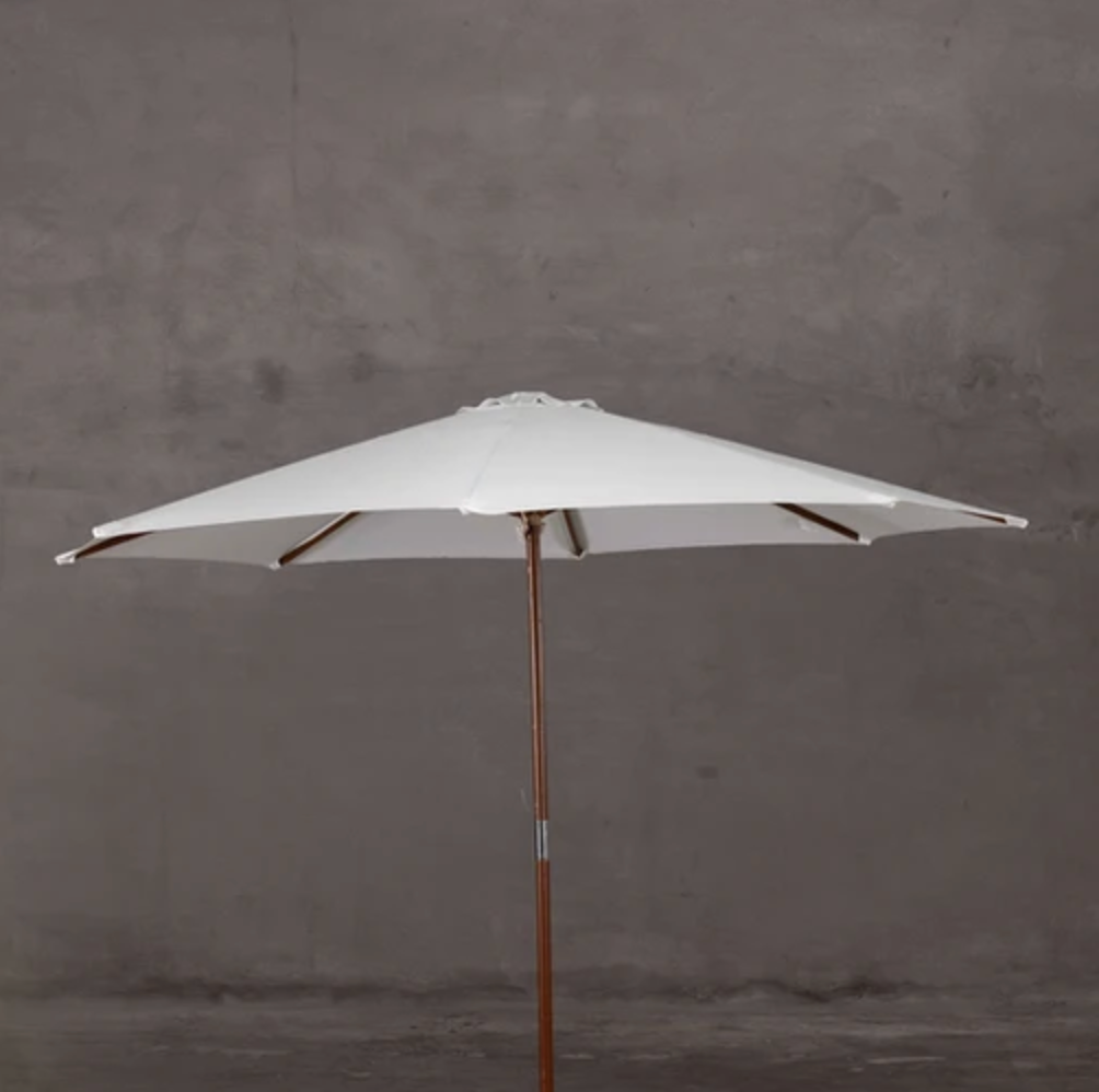 Umbrella 9 Ft - White