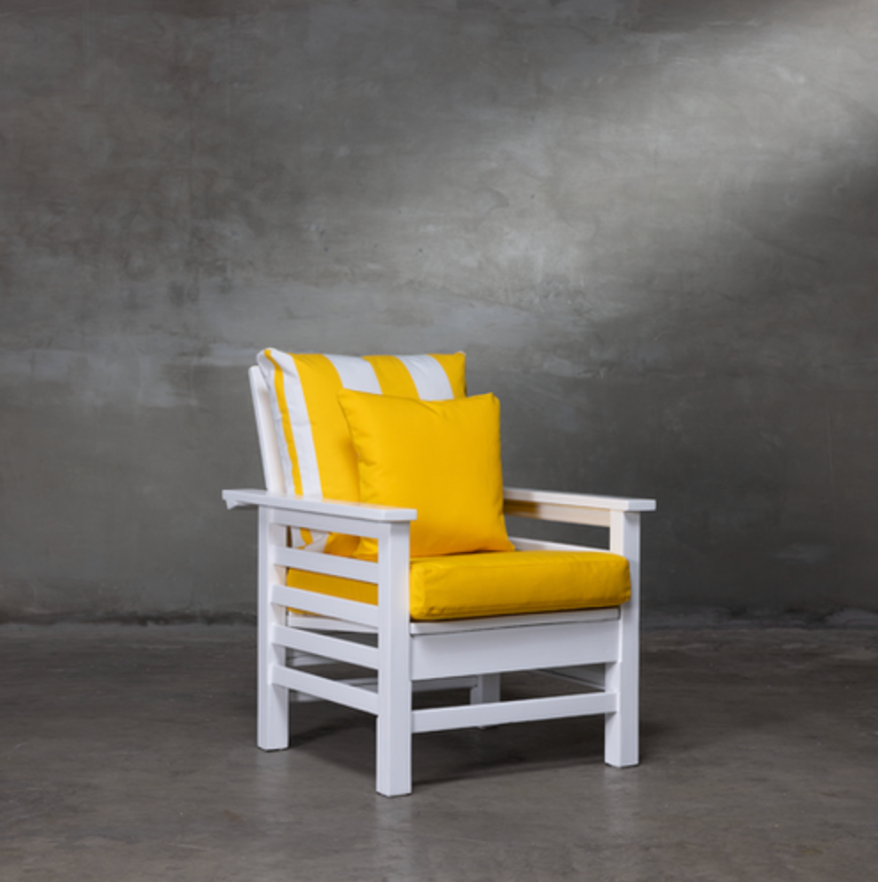 Blanco Armchair - Yellow