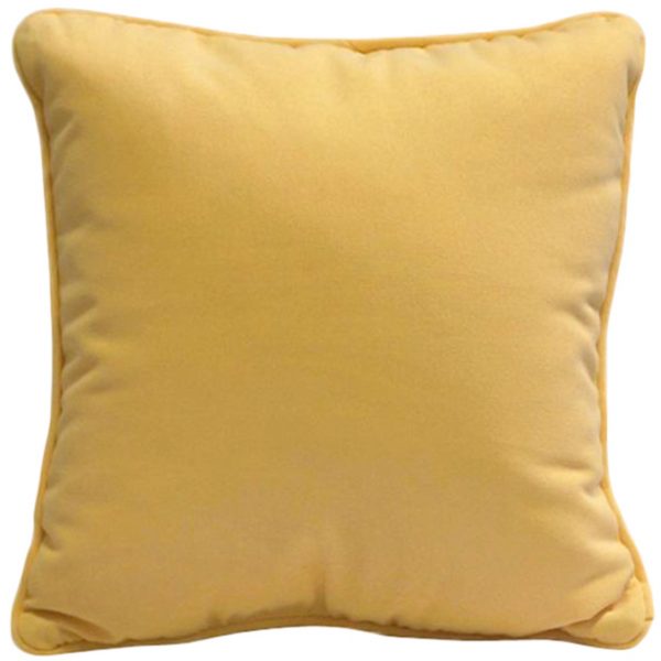 Sunshine Solid Yellow Pillow