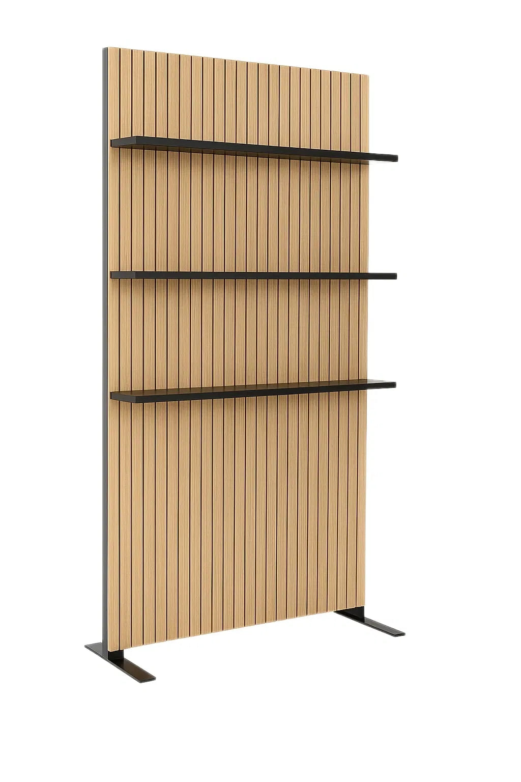 The Ridge Bar Back W/ Shelves – Natural